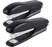 Agrafeuses Noires Pleine Bande, Capacité De 210 Agrafes, Technologie Anti-Bourrage, Conception Entièrement Métallique, Idéales Pour La Maison, Le Bureau Et L'école