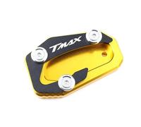 Agrandir Latérale Support Plaquette D'extension Béquille Latérale Moto Pour Yamaha Pour Tech Pour Max TMAX530 T-MAX530 TMAX 530 SX DX Plaque Bouchons Valve Moto Extension Béquille