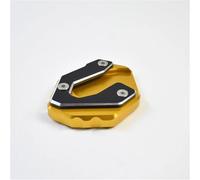 Agrandir le trépied Extension De Béquille De Moto Support De Pied Extensible Plaque D'extension Pour Y&amaha MT-09/FZ-09 2014-2024 MT09 FZ09(Yellow)