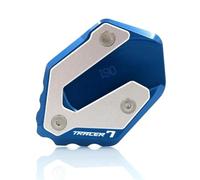Agrandir le trépied Extension De Béquille Latérale CNC Pour Moto Pour Y&amaha Pour TRACER 7GT/700 GT 2015-2022(Blu)