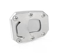 Agrandir le trépied Extension De Support De Pied De Moto Support Latéral De Pied Plaque Élargie Pour X-ADV750 XADV750 X-ADV 750 2021-2025(Silver-a)