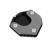 Agrandir le trépied Plaque D'extension De Support De Moto Support Latéral De Pied Élargi Pour Suzuki DRZ400 SM MDRZ 400S 400SM 2000-2023(Titanium)