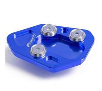 Agrandir Support Béquille Latérale pour Moto pour BMW F800R, F800S, F800ST, F800GT Sport Support De Béquille Extensible, Plaque D'extension Et Coussinets D'extension Latérale(BLEU1)