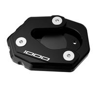 Agrandir Support Béquille Latérale pour Moto pour Kawasaki pour VERSYS1000 pour VERSYS1000SE 2015-2024 Extension De Béquille Latérale D'extension Latérale(Noir 1)