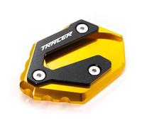 Agrandir Support Béquille Latérale pour Moto pour Yamaha MT07 MT09 Tracer 900 / GT700 / GT Tracer 9GT Extension Et Agrandissement De La Béquille D'extension Latérale(Or1)