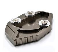 Agrandisseur Béquille Latérale pour K&AWASAKI pour ZX-14R pour ZZR1400 2006-2014 pour GTR1400 pour Concours 14 2007-2014 Béquille Plaque Support Latéral Moto Pad Plaque(A)