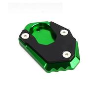 Agrandisseur De Béquille Latérale Moto Plaque De Support Pour 900 Z900 Z650 Z800 Z900RS Pour NINJA 650 Coussin Béquille Moto(VERT)