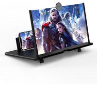 Agrandisseur D'écran, 16 Pouces Loupe Telephone Portable, 3d Hd Pliable Amplificateur Ecran Telephone Portable, Loupe Ecran Pour Regarder Des Vidéos Sur Tous Les Smartphones (Noir)[Shj41905186]