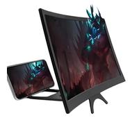 Agrandisseur d'écran pour téléphone portable - Support Agrandisseur De Bureau 30,5 Cm | Écran loupe 3D HD pour téléphone mobile | Pour Smartphone : Jeux, Vidéos, Films et Amis, Hommes, Papa et Maman