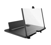 Agrandisseur d'écran Projecteur de Bureau 3D Haute Définition | Loupe pour Téléphone Portable Pour les Seniors le Visionnage de Vidéos Soirée Cinéma à Domicile Pause et