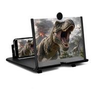 Agrandisseur Ecran Telephone, 14 Pouces 3D HD avec Filtre Lumière Bleue | Lentille acrylique, support pliable, base antidérapante, cinéma maison, voyages jeux vidéo, grossissement 3-5x