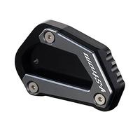 Agrandisseur Pour Suzuki DL650 V Strom Vstrom 650 2004-2021 2020 2019 2018 2017 Moto Noir Côté Béquille Stand Extension(clor3)
