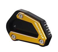 Agrandisseur Pour Suzuki DL650 V Strom Vstrom 650 2004-2021 2020 2019 2018 2017 Moto Noir Côté Béquille Stand Extension(clor4)