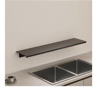 Agrandissez l'espace de votre cuisine avec une étagère de rebord de fenêtre en acier au carbone robuste - Base magnétique for un rangement sécurisé(Gray,40x25cm)