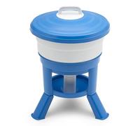 Agrarzone Abreuvoir pour volaille 30 litres avec Pieds - Abreuvoir Robuste pour Poules avec poignée de Transport - Alimentation en Eau Automatique - Abreuvoir pour Poules, Canards et volaille