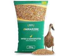 Agrarzone Bio Nourriture pour Canards Coureurs 25 kg - 100% Qualité Bio - Nourriture autrichienne pour Canards nettoyée Plusieurs Fois