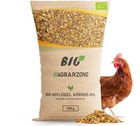 Agrarzone Bio Nourriture pour Poules 20 kg [Premium Müsli] - sans OGM - Nourriture savoureuse à Base de céréales pour Poules et Poules pondeuses