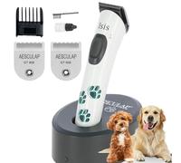 Agrarzone Edition Isis Tondeuse pour pattes de chien - Avec tête de rasage de rechange - Tondeuse pour chien légère et sans vibration pour des travaux de détail fins - Tondeuse pour pattes de chien