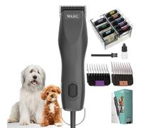 Agrarzone Edition Wahl Max 50+ Tondeuse pour chien avec jeu de peignes - Tondeuse chien & chat à poils emmêlés & longs - Moser Max 50 silencieuse avec 2 niveaux de vitesse