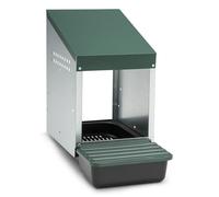 Agrarzone Nid de pondoir pour poules 1 compartiment - Robuste - Avec bac de récupération et grille d'aération - Nid de poules pour montage mural