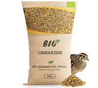 Agrarzone Nourriture bio spéciale pour cailles 20 kg