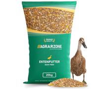 Agrarzone Nourriture pour canards de course - 20 kg - Nourriture autrichienne - 100 % sans OGM et purifiée - Nourriture pour canards sauvages, canards et oies