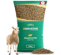 Agrarzone Nourriture pour chèvre et mouton - Nourriture autrichienne sans OGM - Label de qualité AMA et nettoyés plusieurs fois - 20 kg (Lot de 1)