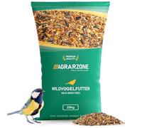 Agrarzone Nourriture pour oiseaux sauvages toute l'année 20 kg - 20 kg - Avec mélange de grains de qualité supérieure pour tous les oiseaux - Nourriture grasse avec graines de tournesol - Sans