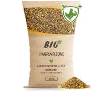 Agrarzone Nourriture pour Poules Bio pour Poules Immun Plus à l'origan 20 kg - Nourriture Premium pour Poules pondeuses pour Un système immunitaire Fort et Une Bonne Ponte