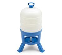 Agrarzone Siphon abreuvoir pour volailles 40 l - Abreuvoir durable pour poulets avec pieds et poignée de transport - Abreuvoir pour poules - Propre et hygiénique