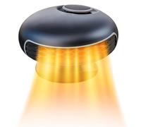 Agrdeed Chauffage soufflant de voiture, 12 V 150 W, 2 en 1, portable, pour dégivrage rapide, dégivreur, rotatif à 360 °