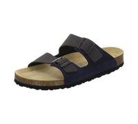 Agréables mules AFS-Schuhe 3100 en cuir - Pour homme - Bleu - bleu marine, 47 EU