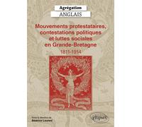 Agrégation Anglais 2025 - Mouvements protestataires, contestations politiques et luttes sociales en Grande-Bretagne (1811-1914) - Béatrice Laurent - Ellipses - broché - Méthode de langue