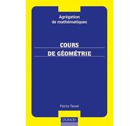 Agrégation de mathématiques - Cours de géométrie