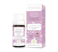 AGRESSIONS sans Risque Globules Fleurs de Bach pour Chiens & Chats - 1 200 Globules Bio au Sucre Contre l'Agressivité - Essences Florales Naturelles pour la Sérénité