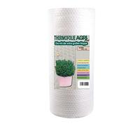AGRI plus Film à bulles isolant, 4,5 m x 25 m, film de protection robuste avec picots de 30 mm, film végétal pour hivernage et protection contre le gel I 150 Mes film à picots résistant aux UV et
