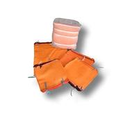 AGRI plus Lot de 100 sacs à pommes de terre sans cordon de serrage - Jaune doré - 50 x 80 cm - Différentes tailles - Sacs à grosses mailles avec volume de 25 kg - Sacs de rangement pour fruits