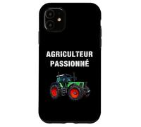 Agriculteur Passionné Fermier Agriculture Paysan Tracteur Coque pour iPhone 11