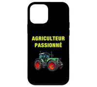 Agriculteur Passionné Fermier Agriculture Paysan Tracteur Coque pour iPhone 12 mini