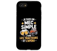 Agriculteur Tracteurs agricole Mec Fan De Tracteur Apéro Coque pour iPhone SE (2020) / 7 / 8