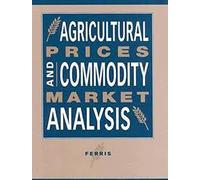 Agricultural Prices And Commodity Market Analysis