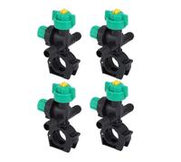 Agricultural Sprayer Nozzle - 4 Pack Fan Shaped Misting Nozzles, 11x5x3cm PC Drip Irrigation Emitters, External Thread Atomizing Nozzles | Garden Watering Nozzle For Greenhouse Patio Plants Flowers