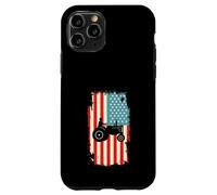 Agriculture de tracteurs de Drapeau américain Coque pour iPhone 11 Pro