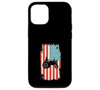 Agriculture de tracteurs de Drapeau américain Coque pour iPhone 12/12 Pro