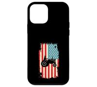 Agriculture de tracteurs de Drapeau américain Coque pour iPhone 12 Mini