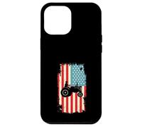 Agriculture de tracteurs de Drapeau américain Coque pour iPhone 12 Pro Max
