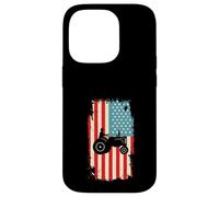 Agriculture de tracteurs de Drapeau américain Coque pour iPhone 14 Pro