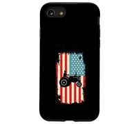 Agriculture de tracteurs de Drapeau américain Coque pour iPhone SE (2020) / 7/8
