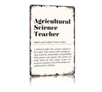 Agriculture Instructor Definition Aluminum Sign 12x8 Inch