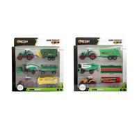 Agriculture Jeu Tracteur Aléatoire Séléction (6-teilig) Toi-Toys Métal Tracteur